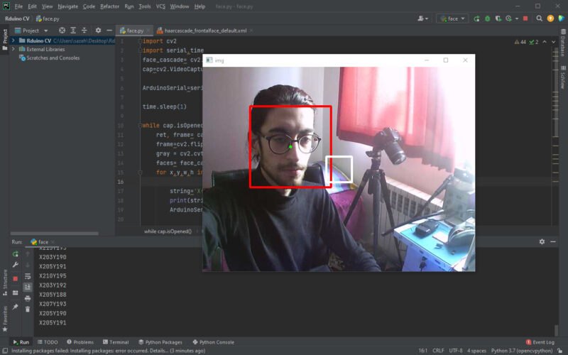 Control Servo Motor with OpenCV and Arduino - CiferTech